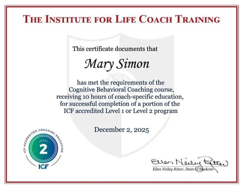 Simon_Cognitive Behavioral Coaching Simon_Cognitive Behavioral Coaching